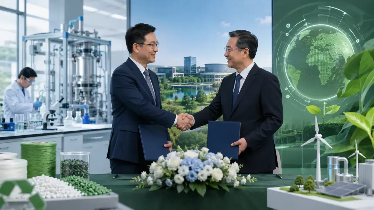 锐赛克与浙江大学共建绿碳联合研究中心:聚焦高纯度DMT工艺与低碳聚酯原料研发