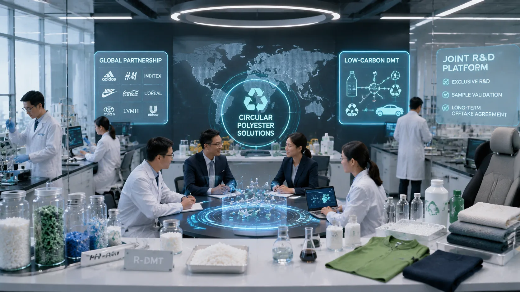 面向全球品牌的低碳DMT联合研发平台:锐赛克如何承接下一代闭环聚酯材料合作
